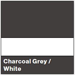 Charcoal Grey/White ULTRAMATTES FRONT 1/16IN - Rowmark UltraMattes Front Engravable